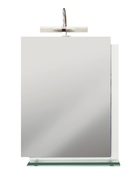 Зеркало Эстелла Estella с подсветкой,белое Cersanit