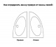 ����� ������� KALIOPE 153x100, �����,������������� (��� �����),����� Cersanit